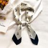 Small Square Scarf Silk Scarf Women's 71x71 Korean Versatile Decoration with Suit Shirt Professional Scarf Neck Protection Thin Scarf