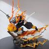 Demon Slayer Infinity Castle Agatsuma Zenitsu Honoikazuchi Series Luminous Statue Action Figure Model Ornament Gk Youth Toy