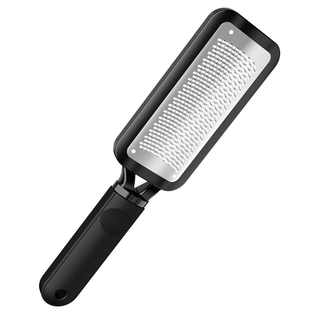 Stainless Steel Hanging Foot Callus Professional Foot File with Safe and for Heel Wet and Dry MJQ002 File, Remover, Micro-Cutter, Efficient, Cleaning,