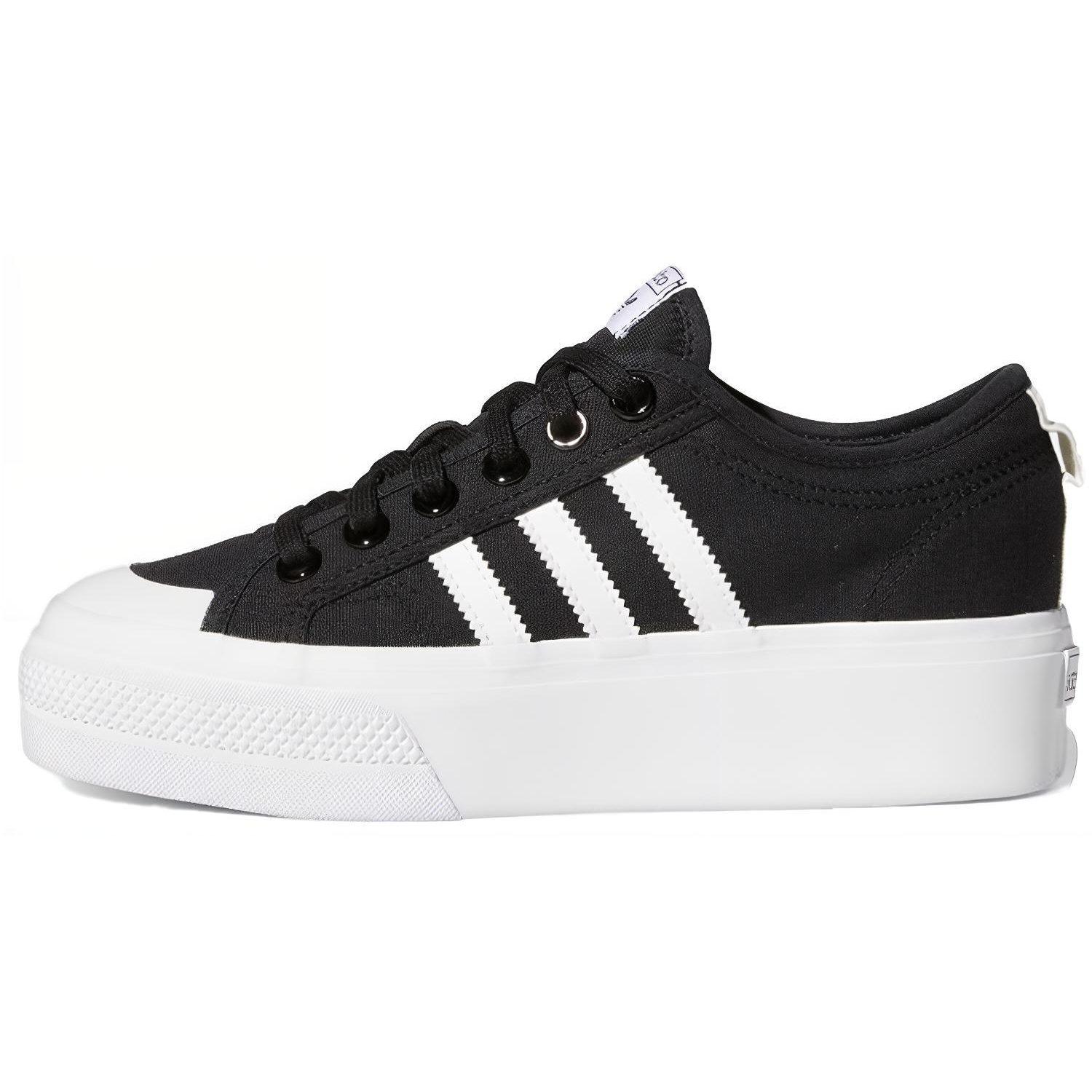 Pre-owned adidas originals Nizza Platform FV5321-P26085862556103