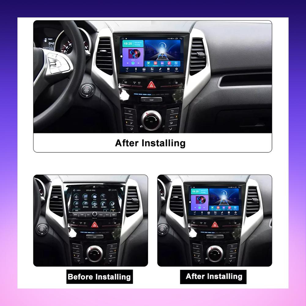 2 DIN Android Car Radio For SsangYong Tivolan Tivoli 2014-2017 Multimedia Player Head Unit Stereo GPS Navigation WIFI 1+16GB