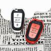 Leather For Citroen C4 For Opel Corsa Crossland X Keychain Car Key Case Cover For Peugeot 208 308 T9 508 2008 Auto Accessories