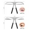 Balance Shaper Microblading Eyebrow Stencil 10 Styles Brow Drawing Guide Template  Makeup Tools