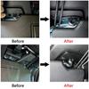 Set Sun Visor Clip Repair Kit For Jeep Wrangler JK JL Gladiator JT Metal 18 - 22