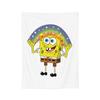 Handsome S-Squidwarded Pattern Blankets Flannel Decoration Multi-function Soft Throw Blankets for Bedding Travel Bedding Throws