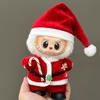 YWHOLA Doll Clothes Christmas Suits 1-3 Generations Cartoon Toy Dolls-Excluding Shoes Plastic Polyester Material 17cm Size 1:3