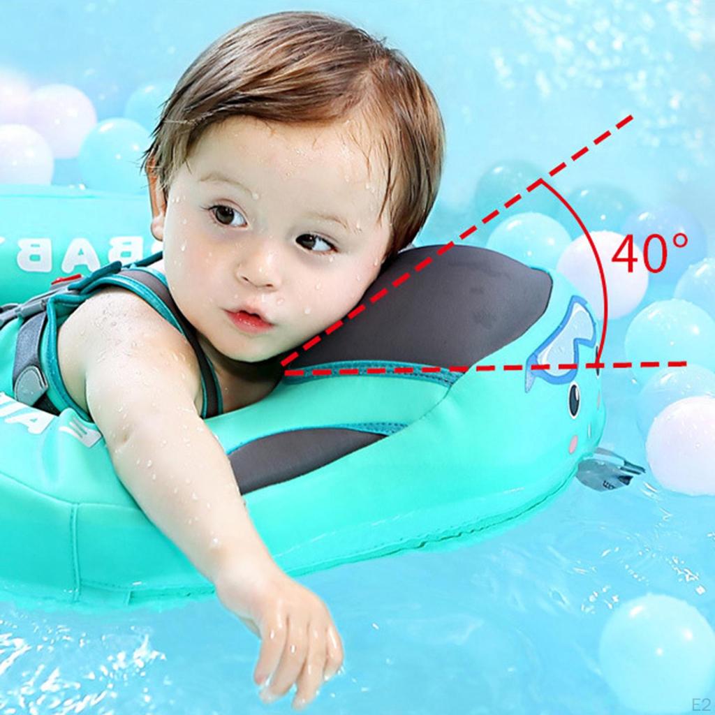 Com Toldo Solar, Assento ty, Boia Inflável para Bebês, Treinador de Natação para Recém-Nascidos, Bebês Pequenos, 4-48