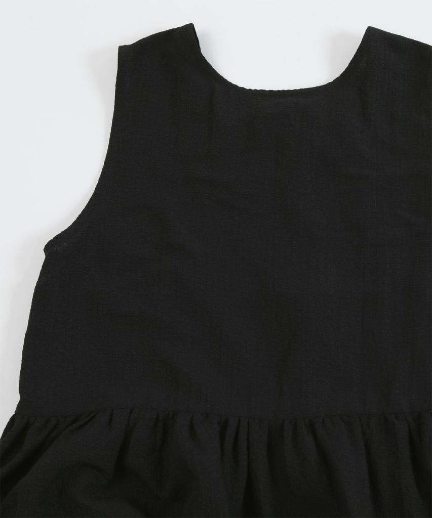 Seedless Sleeveless Tiered Guard DDXN1666 Large Tunic/Rash Women's Off-White