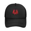 Dorohedoro Cleaners  Mesh Baseball Caps Unisex Women Curved Trucker Hat Unisexga Fanart Nikaido Breathable Summer Dad Hat