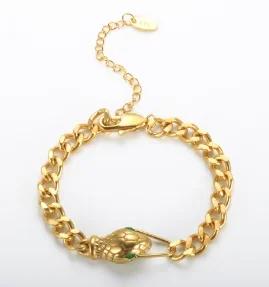 Stainless Steel Heart-shaped Ladies Elegant Bracelet For Women Crystal Bangle