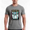 The Prong Tshirt Summer Casual Cotton Tee Oversized Streetwear Tops Vintage Graphic Print Loose Fit Short Sleeve