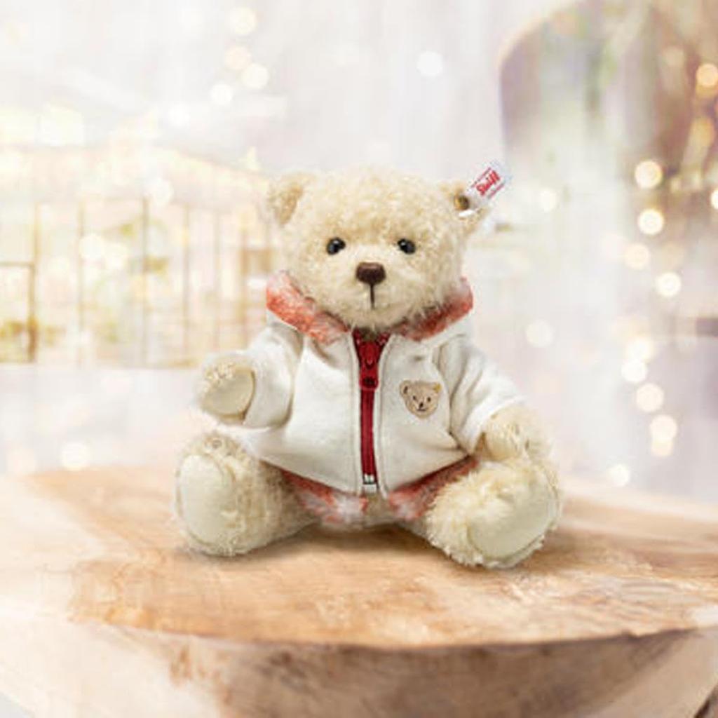 Steiff Teddy Bear Mila Winter Jacket 28cm 007224 Japanese [Authorized Product]