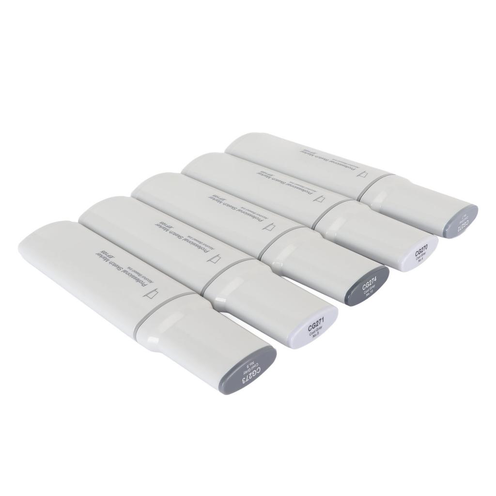 5PCS Jumbo Markers Large Wide Head Even Fluent Ink Absorption Jumbo Art Markers for Painting