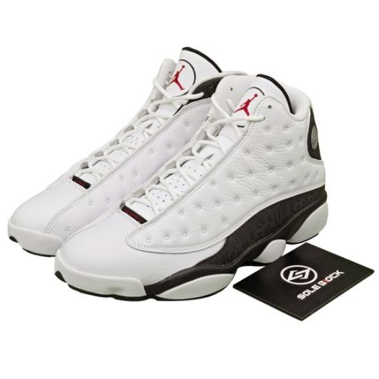 

Air Jordan 13 Retro Love and Respect 888164-112 EU 41 белый/чёрный