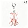Ballet Shoes Keychain Cute Fashion Hanging Ornament 1Pcs Lightweight Keyring Pendant for Luggage Tag Decor Ballet Class Reward Gift