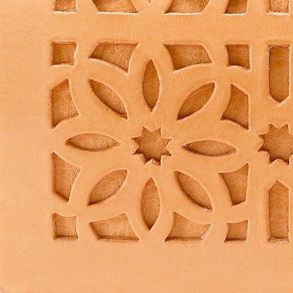 Genten Cutwork Brown Flap Long Wallet