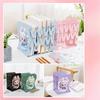 Extendable Bookstand, Thickened Bookshelf, Desktop Book Storage Rack, High School Student Baffle, Book Clip Folding and Fixed