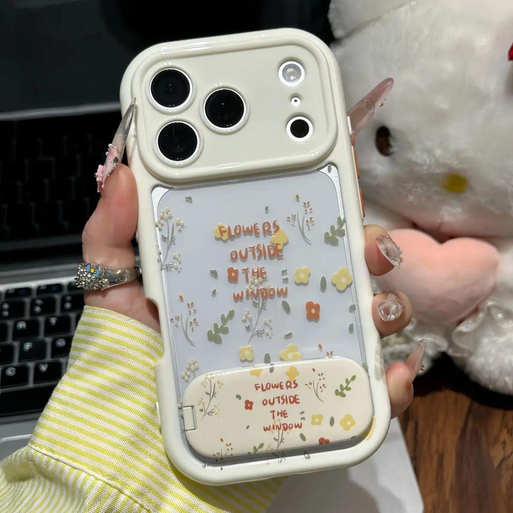 White Letter Flower for VIVOX300PRO/S30 Mobile Phone Case Redmi Note14pro/k70