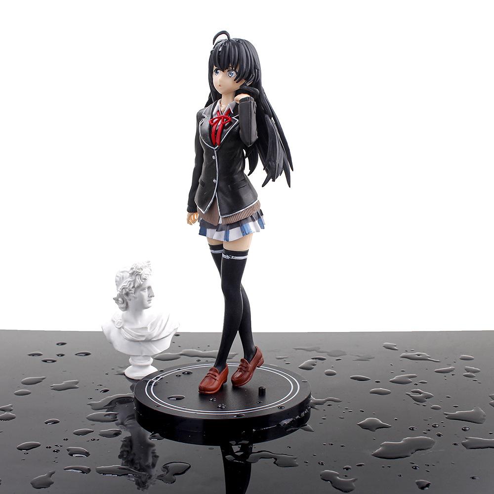 New Collection Figure  Yukino Anime Model My Teen Romantic Comedy SNAFU PVC Action Standing Sitting Posture Toys Uniforms Girl