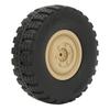 4Pcs/Set Rubber RC Car Wheels Replacement RC Tires for Unimog Model P06 RC Car Crawler Car