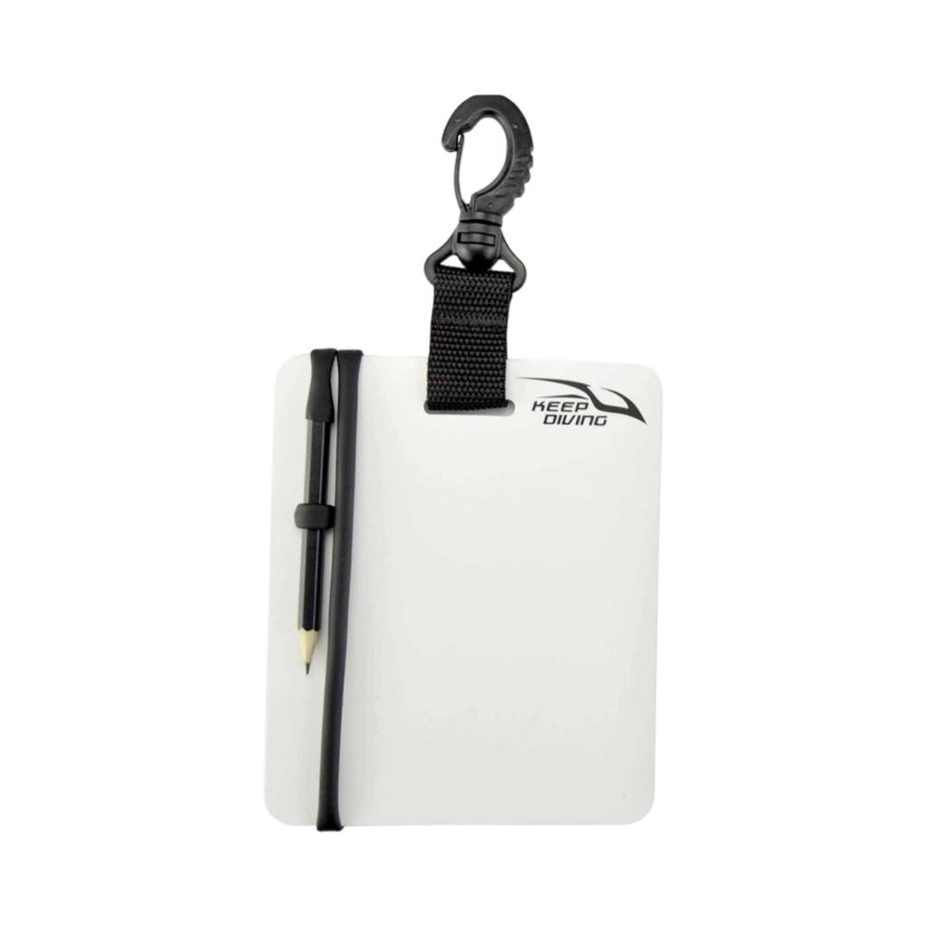 Platt Undervattensskrivtavla – Dykning med Penna, Anteckningsblock för Dykkommunikation