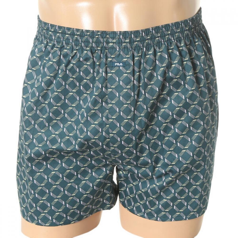 Мужские трусы-боксеры Fila с геометрическим принтом Tkg1624mdpn 110
