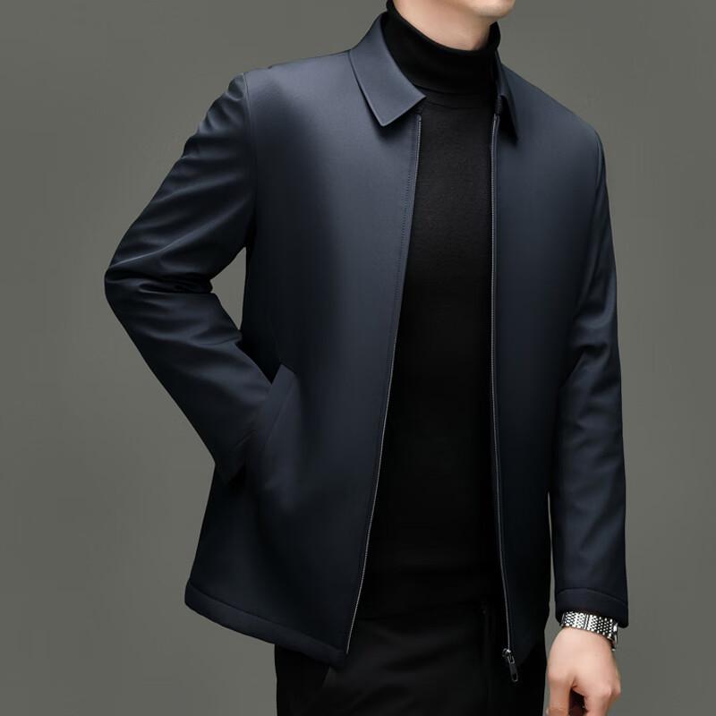 Herren Winterjacke FXYC1825 mit Revers und Polsterung