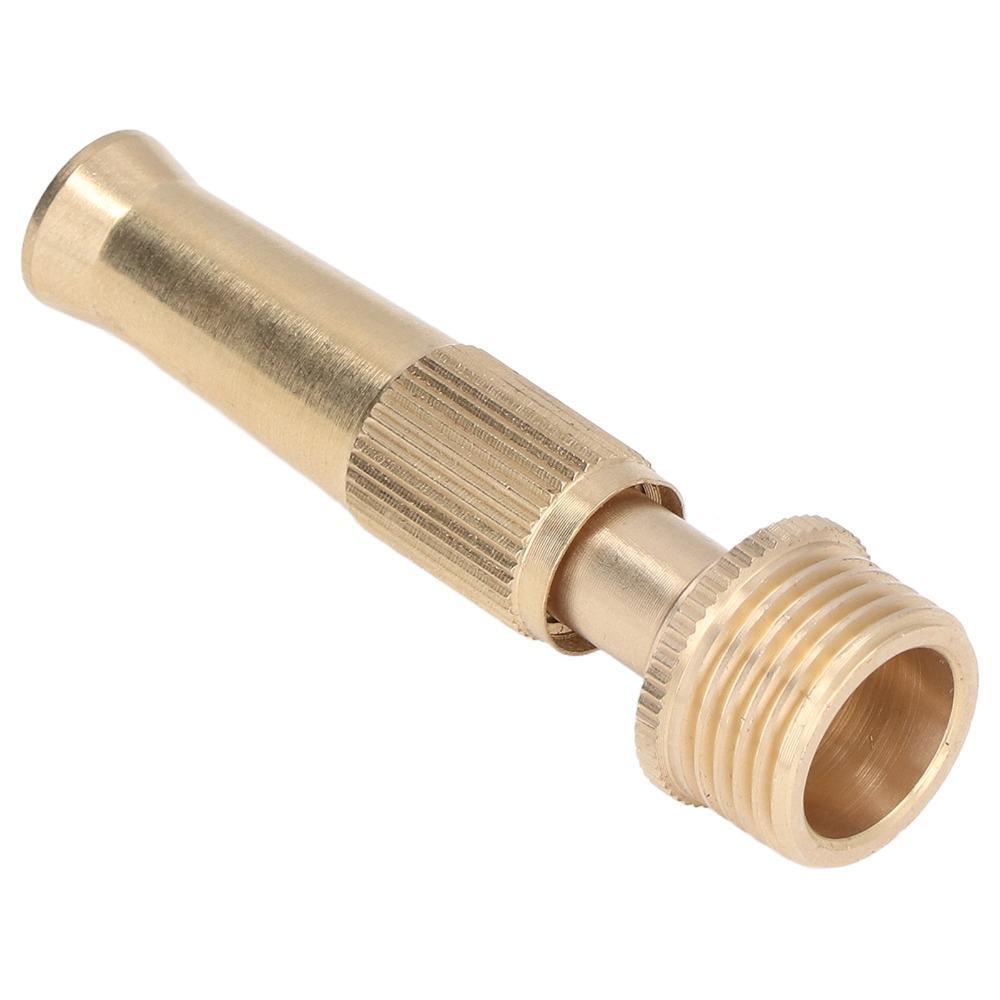 2PCS 20mm Outer Diameter Jet Nozzle G1/2 Male Thread Hose Nozzle Durable Water Hose Nozzle  Car Wash