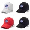 Timeless Design Nasa Style Embroidered Baseball Cap Ideal For Travel And Daily Wear