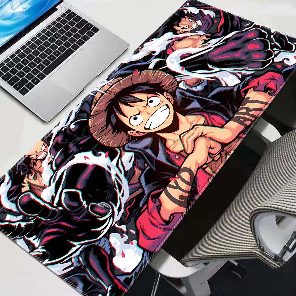 Computer Mouse Pad Gamer Mouse Pads Large Gaming Mousepad Cool Mouse Pads One Piece Luffy Desk Mause Pad Keyboard Mouse Carpet