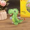 Kit de manualidades para llaveros de animales DIY para niños: Adornos Creativos de Costura No Tejidos