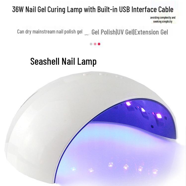 36W UV LED Nail Curing Lamp for Gel Polish Drying