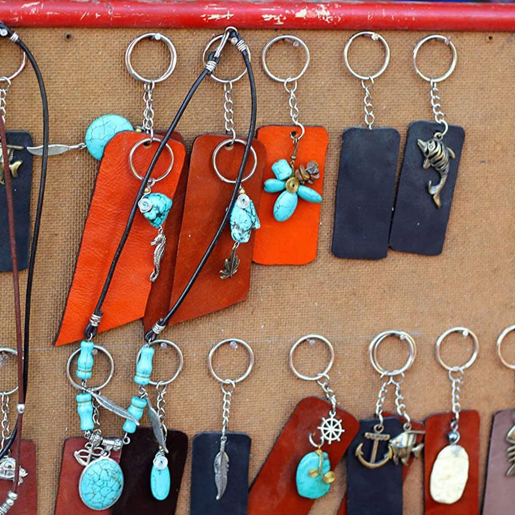 Buy 150 Pieces Split Key Rings Bulk for Keychain and Crafts Split Rings ...