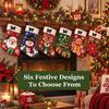 DIY Diamond Painting Christmas Stocking Kit for Christmas Trees and Reindeer Diamond Painting DIY Material Pack, Holiday Gifts