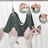 Dog Grooming Hammock Breathable Mesh Cat Grooming Hammock Pet Grooming Restraint Sling for Cats Small Medium Dogs Nail Trimming