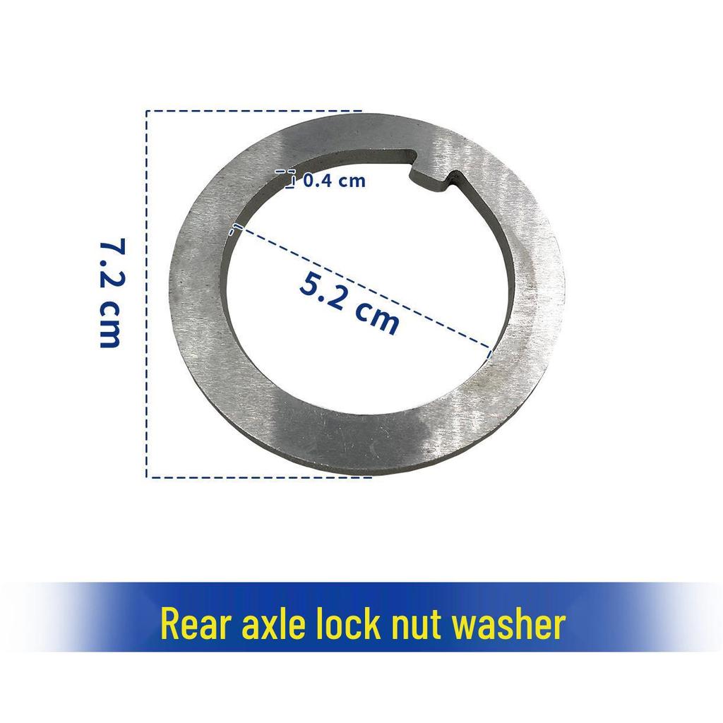Iveco Daily Rear Axle ABS Bearing and Lock Nut Set
