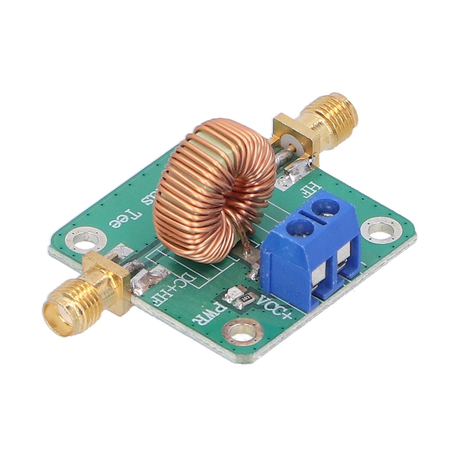 Module Bias Tee, Alimentation RF Micro-ondes pour Actif avec Connecteur Femelle SMA, Plage de Fréquence 0.2 180MHz, 30V 3A