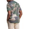 adidas Originals T Shirts Men's Dark Green Crew Neck Moderate Straight Fit IR9474