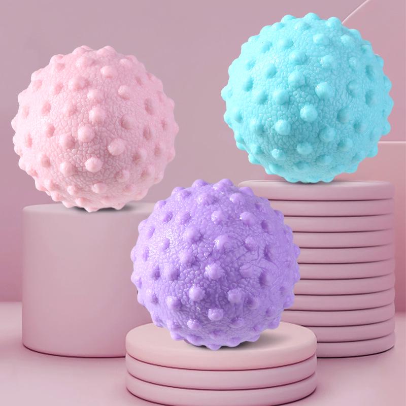 Set di Palle per Massaggio e Yoga per Rilassamento Muscolare e Riabilitazione - Include Palle Fasciali, Meridiane e a Arachide per Sollievo Plantare, Spalle e Collo