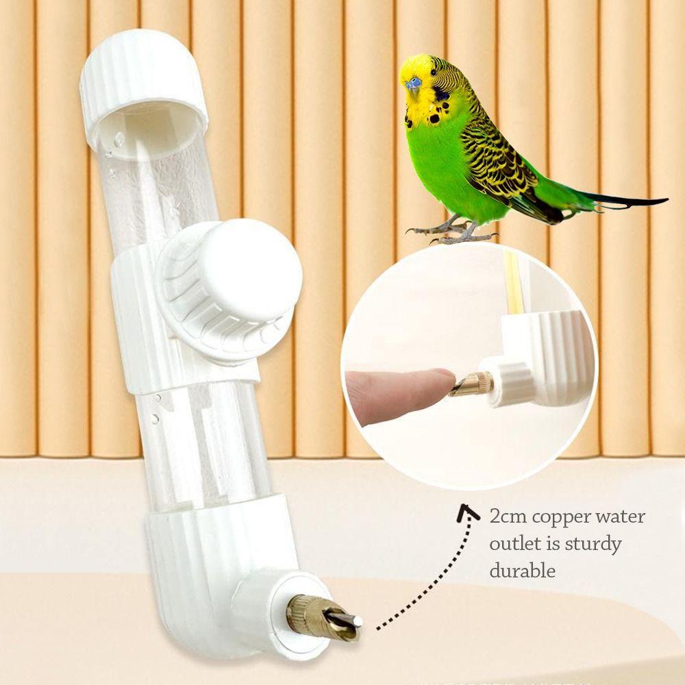 220/280ml Wasserspender Automatisch für Haustiervögel Tragbarer Vogeltränker