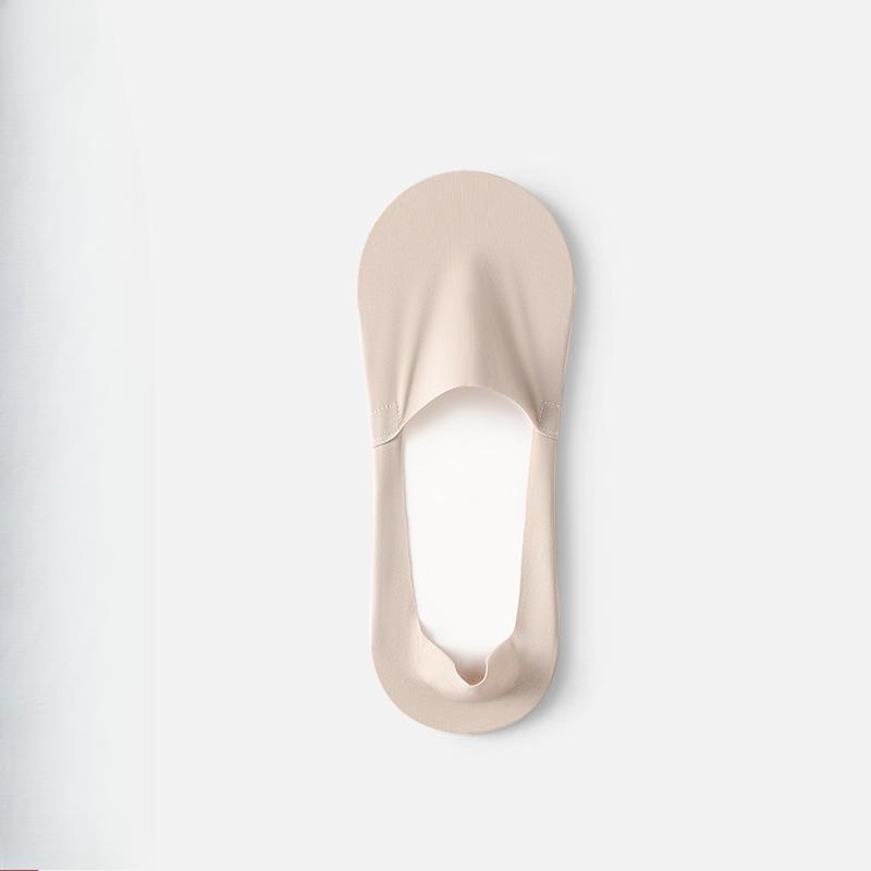Male Spring and Summer Silicone Safety Antibacterial Anti Slip Anti Pilling Invisible Socks
