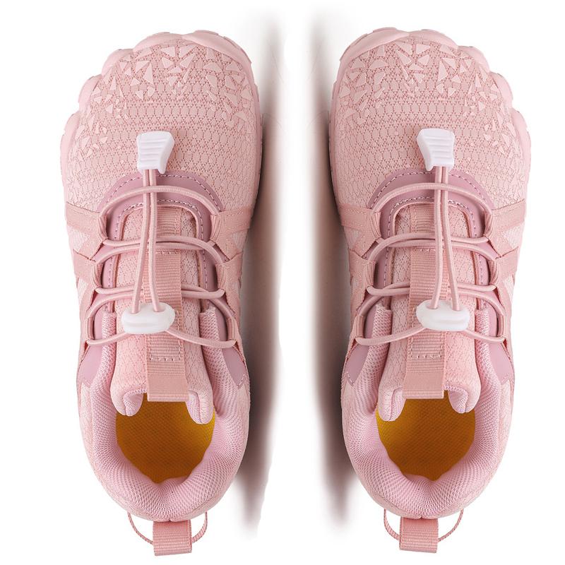 Chaussures pieds nus pour enfants Baskets pour garçons et filles Chaussures à écartement naturel Petits grands enfants Baskets respirantes Chaussures de tennis Chaussures à enfiler