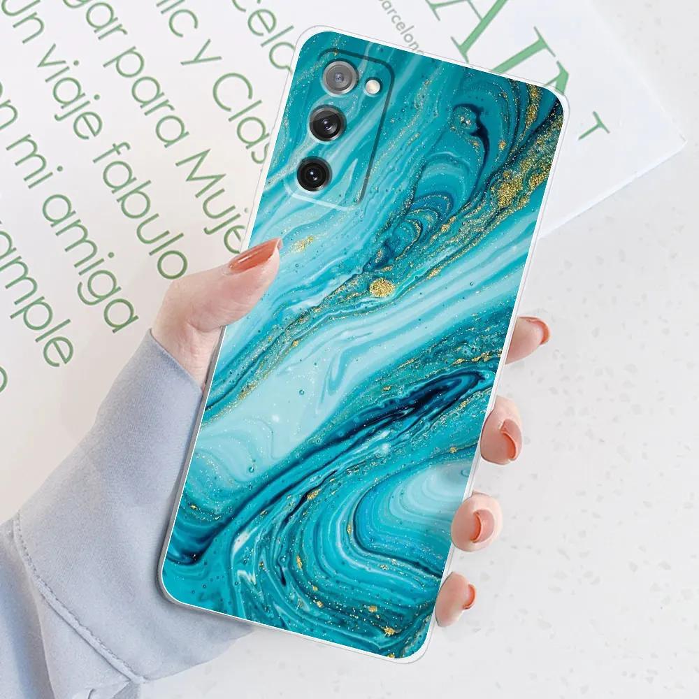 For Samsung S20 FE Case Galaxy S20 FE Wishing Bottle Transparent Cases For Samsung GalaxyS20 FE S20fe 6.5''Cover Silicone Bumper