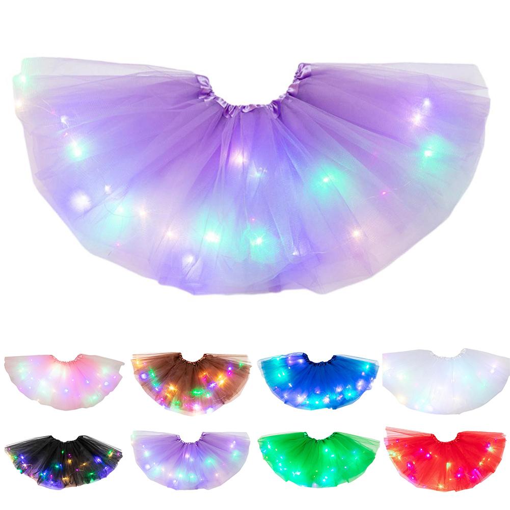 Women\'s Skirt Female Light Up Costume Polyester Fiber