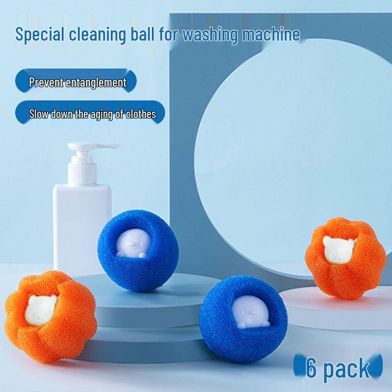 Anti-Tangle Laundry Balls: Decontamination, Lint Removal, and Knot Prevention for Front Load Washers.