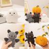 Pumpkin Ghost Plush Doll With Premium Pp Cotton For Seasonal Decorations And Gift Ideas