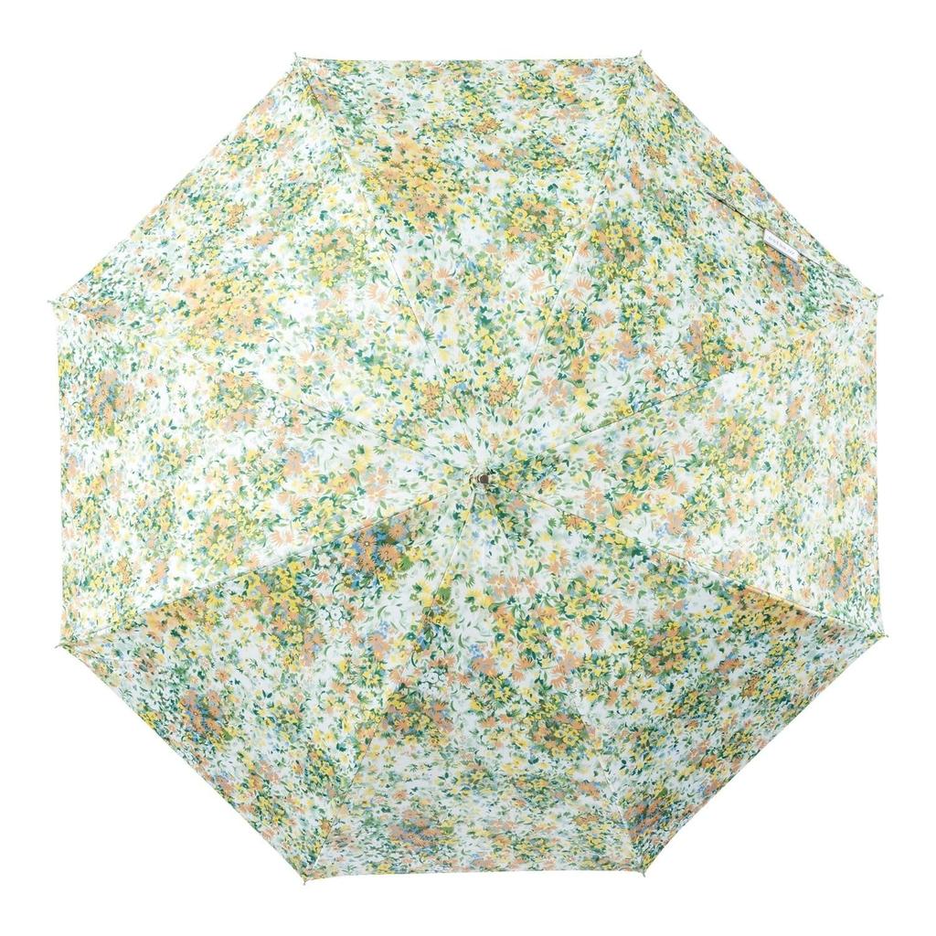 Long UV Suitable for both sunny and rainy Floral Orange MoonbatEsta Parasol, Umbrella, Ultra-lightweight, First-class protection, days, pattern,