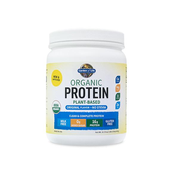 

Garden Of Life Organic Protein Original Grain Flavored Vegan Vegetable Protein 480G 1 Container