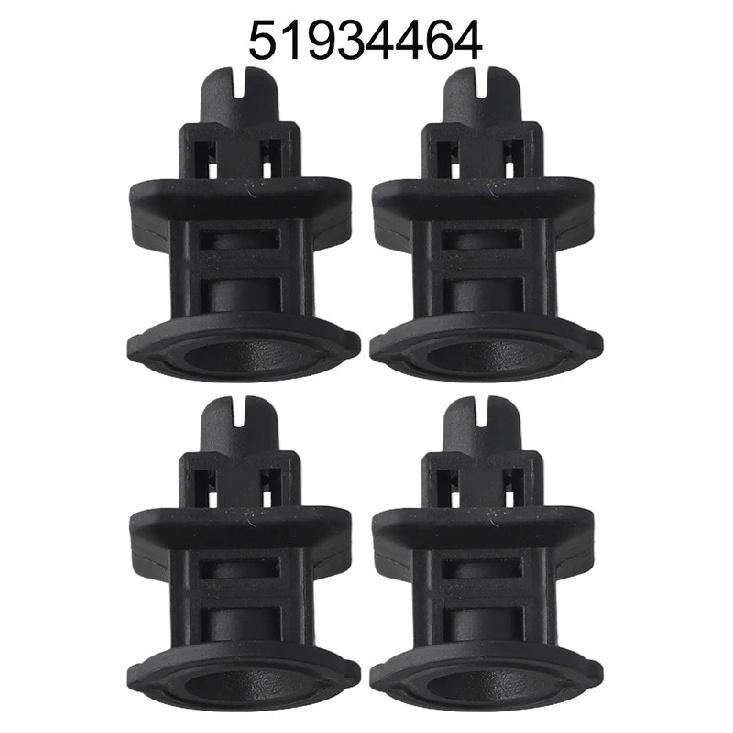4 Pack Retainer Clips Fitment Clip Retainer Fasteners Fastener Clip Easy Tallation Compatible With OEM Number