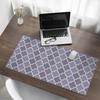 Modern Desk Mat for Remote Work Moroccan Clover 100x50 cm